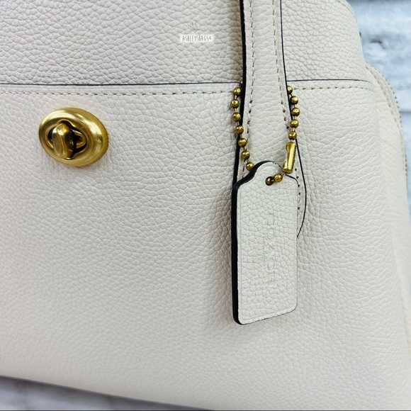 Coach Lora Carryall 30 Satchel Crossbody - Picture 2 of 12